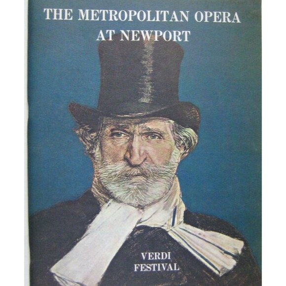Verdi Festival Show Program Metropolitan Opera Newport 1967 MacBeth Bumbry - Picture 2 of 10